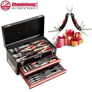 Hộp dụng cụ cao cấp Yato YT-38951 - 3 ngăn 80 chi tiết