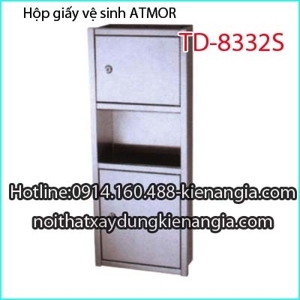 Hộp đựng giấy âm tường Atmor TD-8332S