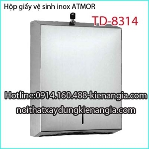 Hộp đựng giấy inox Atmor TD-8314