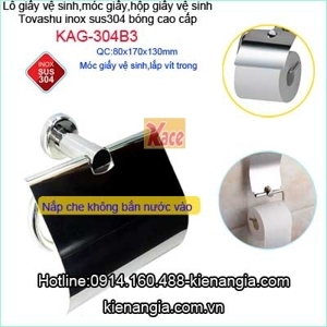 Hộp đựng giấy vệ sinh Tovashu 304-B3