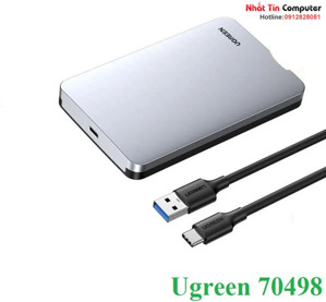 Hộp đựng ổ cứng 2.5 inch USB Type C Ugreen 70498