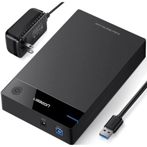 Hộp đựng ổ cứng 3,5 inch Sata/ USB 3.0 hỗ trợ 16TB Ugreen 50423