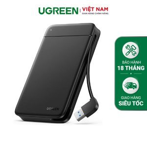 Hộp đựng ổ cứng di động SSD và HDD 2.5 inch Ugreen 10904