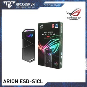 Hộp đựng ổ cứng SSD M.2 PCIe NVM Express Asus ROG STRIX ARION ESD-S1CL