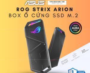 Hộp đựng ổ cứng SSD M.2 PCIe NVM Express Asus ROG STRIX ARION ESD-S1CL