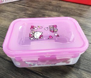 Hộp đựng thức ăn Lock&Lock LKT818 (Hello Kitty) (460ml)