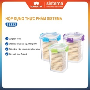 Hộp đựng thực phẩm Sistema 61332 900ml