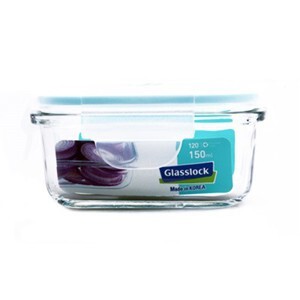 Hộp đựng thủy tinh hình chữ nhật Happycook MCRB-015