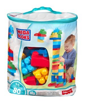 Hộp gạch xếp hình Mega Bloks First Builders 100 miếng