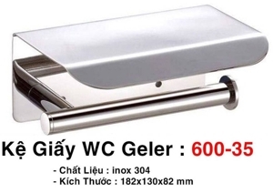 Hộp giấy vệ sinh Geler 600-35