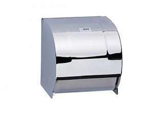 Hộp giấy vệ sinh inox 304 cao cấp BAO HGK02 12 x 12,5 x 13 cm