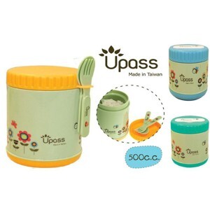 Hộp giữ ấm thức ăn kèm thìa và dĩa Upass UP9563Y 500ml