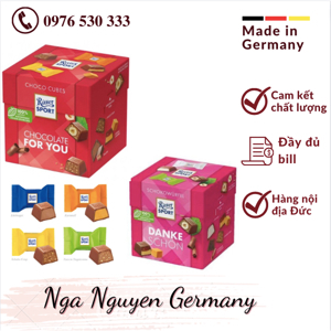 Hộp kẹo Sô cô la Ritter Sport 192g