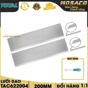 Hộp lưỡi dao bào W18 200mm Total TAC622004