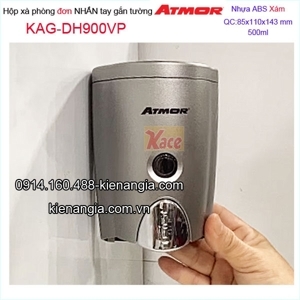 Hộp nhấn xà phòng 1 hộc nhựa ABS Atmor DH-600VP