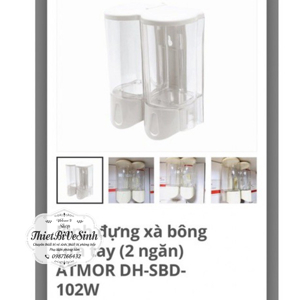 Hộp nhấn xà phòng Atmor Dh-Sbd-102w