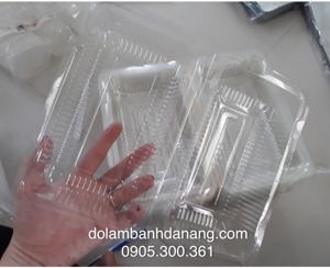Hộp nhựa chữ nhật H50 - Set 100 hộp