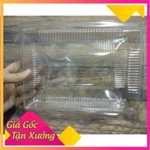 Hộp nhựa chữ nhật H50 - Set 100 hộp