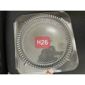 Hộp nhựa gập tròn H26 - Set 100 cái