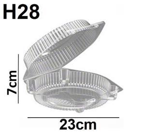 Hộp nhựa gập tròn H28