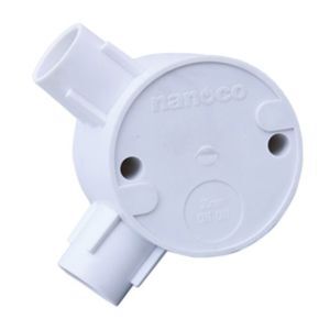 Hộp nối 2 ngã vuông Ø20mm Nanoco NPA69201
