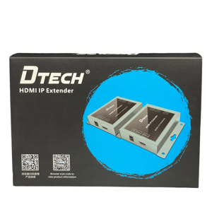 Hộp nối dài HDMI sang LAN 120M DTECH DT-7043