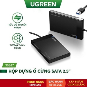 Hộp ổ cứng 2.5 hard disk box Ugreen 30847