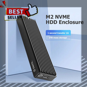Hộp ổ cứng SSD 10Gbps ORICO M2PV-C3-BK