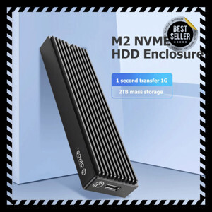Hộp ổ cứng SSD 10Gbps ORICO M2PV-C3-BK