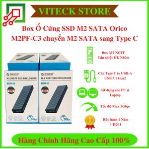 Hộp ổ cứng SSD 5Gbps ORICO M2PF-C3-BK