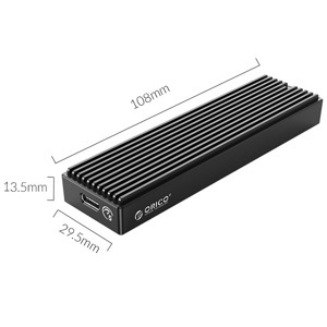 Hộp ổ cứng SSD 5Gbps ORICO M2PF-C3-BK