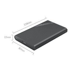 Hộp ổ cứng SSD/HDD 2.5 inch ORICO 2521U3-BK