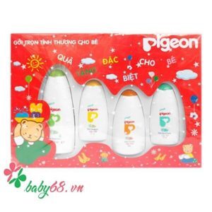 Hộp quà nhỏ màu đỏ Pigeon FCPG040017