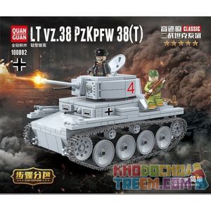 Hộp ráp xếp hình xe tăng 100082