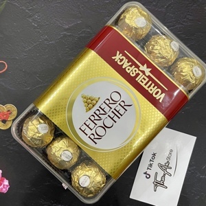 Hộp Socola Ferrero Rocher 30 viên, 375g