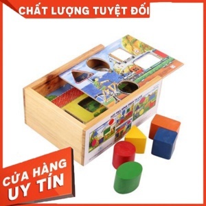 Hộp thả hình theo tranh