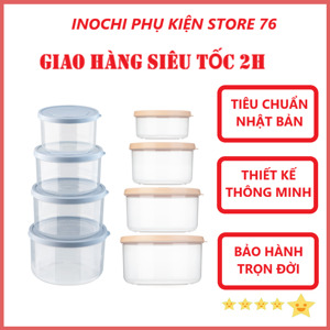 Hộp thực phẩm tròn Hokkaido 500ml