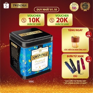 Hộp trà lá Lady Grey của Twinings