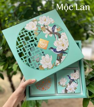 Hộp trung thu 4 bánh Mộc Lan