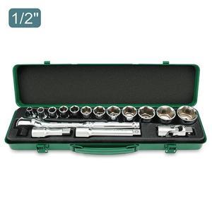 Hộp tuýp lục giác 16 món Toptul GCAD1601