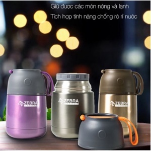 Hộp ủ thức ăn Camen Inox Zebra 123005 450ml