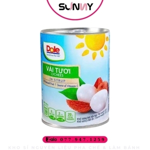 Hộp vải tươi Dole Singapore - 565g