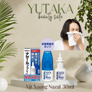 Hộp Xịt xoang Nazal Sato Nhật Bản 30ml