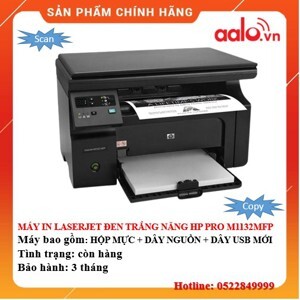 Máy in laser đen trắng đa năng HP M1132MFP (M1132-MFP) - A4