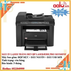 Máy in laser đen trắng đa năng (All-in-one) HP Pro M1536DNF MFP - A4