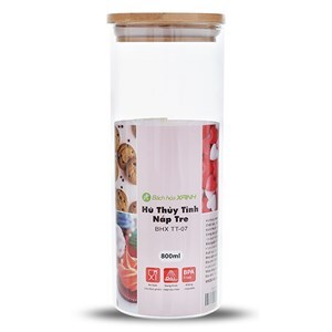 Hũ đựng thực phẩm thủy tinh TT-07 800 ml