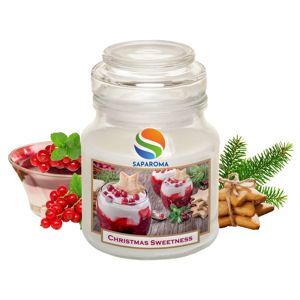 Hũ nến thơm tinh dầu Bartek Christmas Sweetness 130g QT06654 - nho chuỗi ngọc