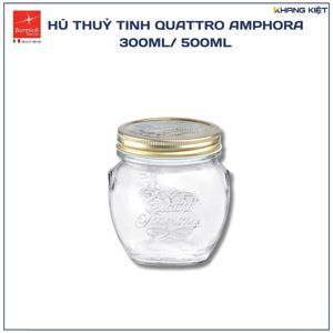 Hũ thủy tinh 500ml Quattro Anfora