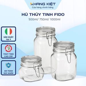 Hũ Thủy Tinh Nắp Cài Fido 1000ml