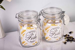 Hũ Thủy Tinh Nắp Cài Fido 1000ml